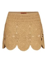 Simon Miller Beep Beep Mini Skirt Neutrals at Farfetch
